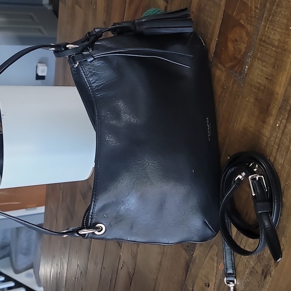 Coach Vintage Legacy Leather Double Gusset Crossbody F26601 - Picture 3 of 12